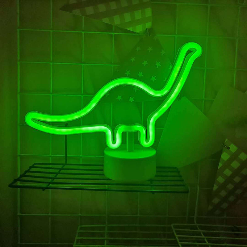 Skørter | Dinosaur Nightstand Lamp Minimalist Plastic LED White Nightstand Lighting for Boys Bedroom