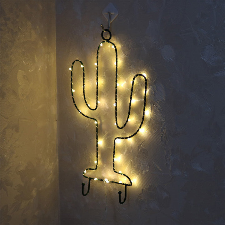 Skørter | Wire frame metal wall lamp modern LED white nightstand lighting for nursery