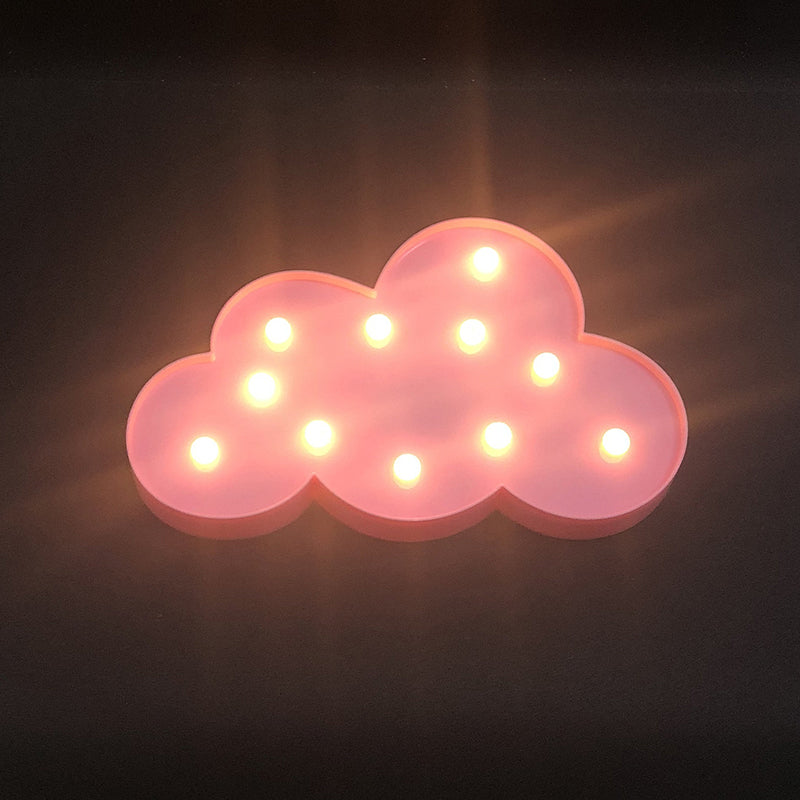 Skørter | Cloud-Shaped Mini Night Light Modern LED Plastic Wall Night Lighting