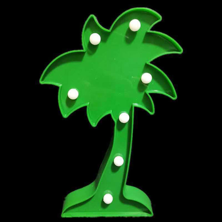 Skørter | Animal and Plant Night Light Cartoon Plastic Battery Powered LED Green Wall Night Light