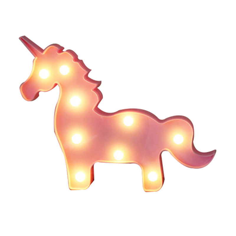 Skørter | Minimal Unicorn Magic Wand Night Lamp Plastic Children's Bedroom LED Night Light