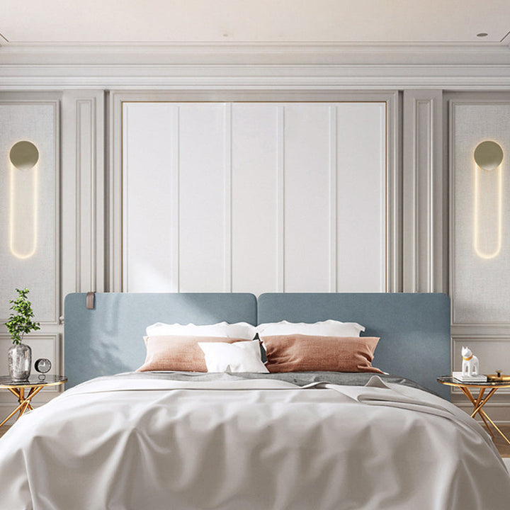 Lisslune | Rectangular Wall Lighting Ideas Modern Metal LED Bedroom Wall Mount Light Fixture in Gold