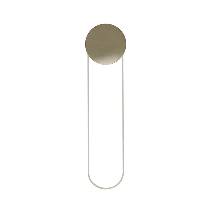 Lisslune | Rectangular Wall Lighting Ideas Modern Metal LED Bedroom Wall Mount Light Fixture in Gold
