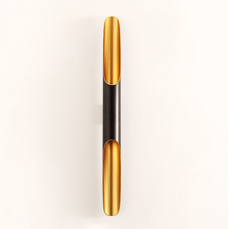 Lisslune | Gull-shaped Metal Wall Lamp Modernist 2 Lights Gold Wall Light for Hallway
