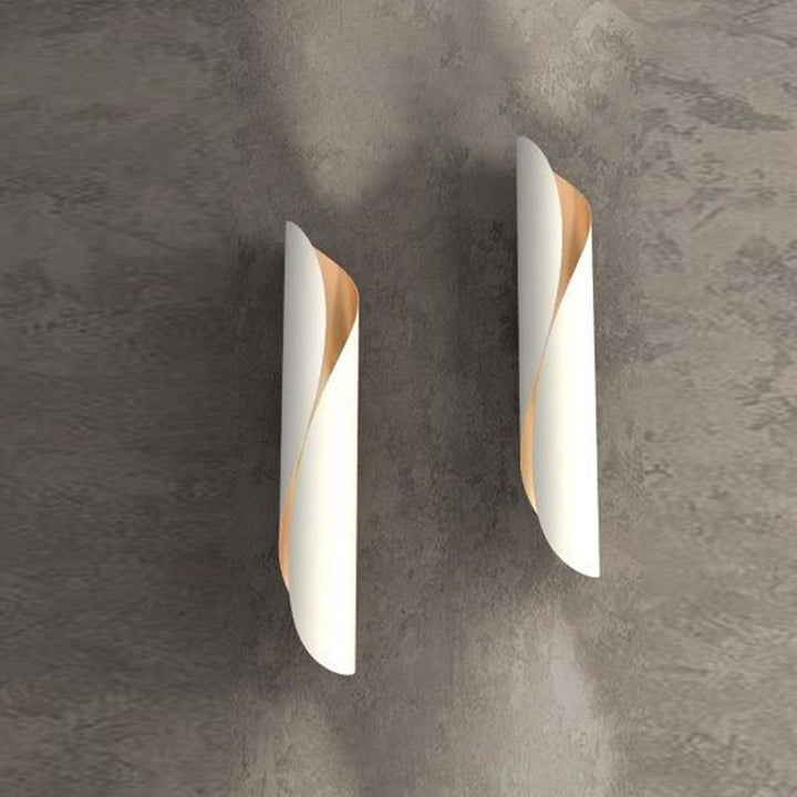 Lisslune | Wall lamp Wrap Modern style Aluminum 2 bulbs Wall lighting for bedside table