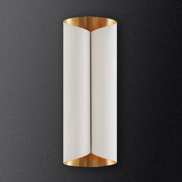 Skørter | Twist Wall Mount Light Fixture Minimalistic 2 Lights Metal Wall Lamp Sconces for Veranda