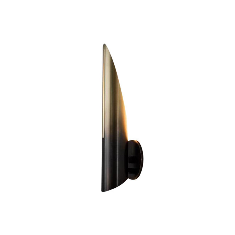 Lisslune | Simplicity 1 Light Wall Lamp Cut Tube Wall Light with Metal Shade