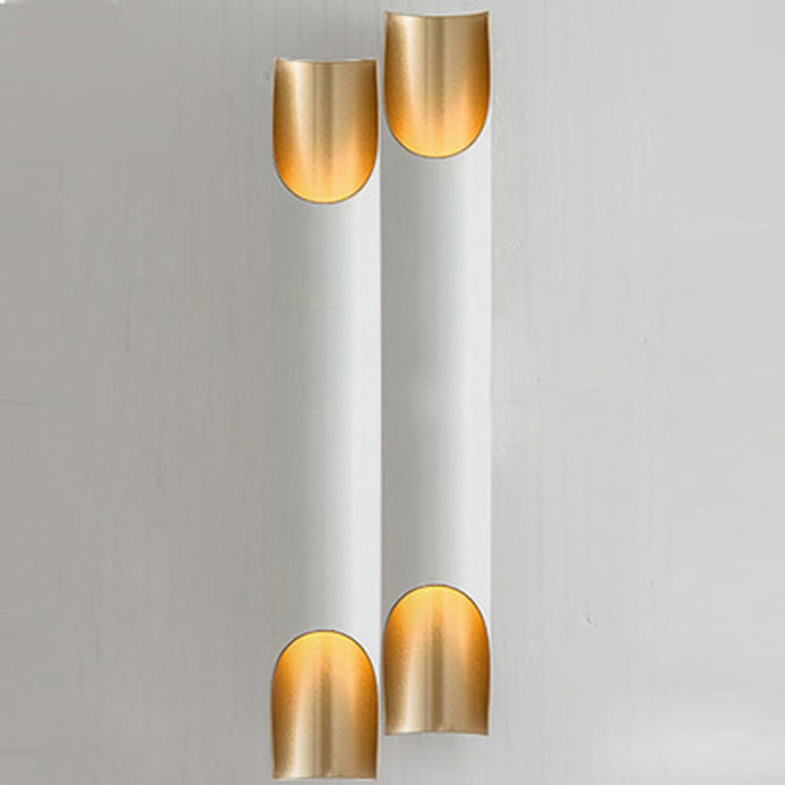 Lisslune | Angled Tube Wall Mounted Lighting Simple Aluminum Living Room Wall Lamp Wall Light
