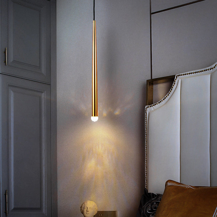 Skørter | Living room LED wall lighting Nordic Gold Crystal wall lamp Wall lamp with conical metal diffuser