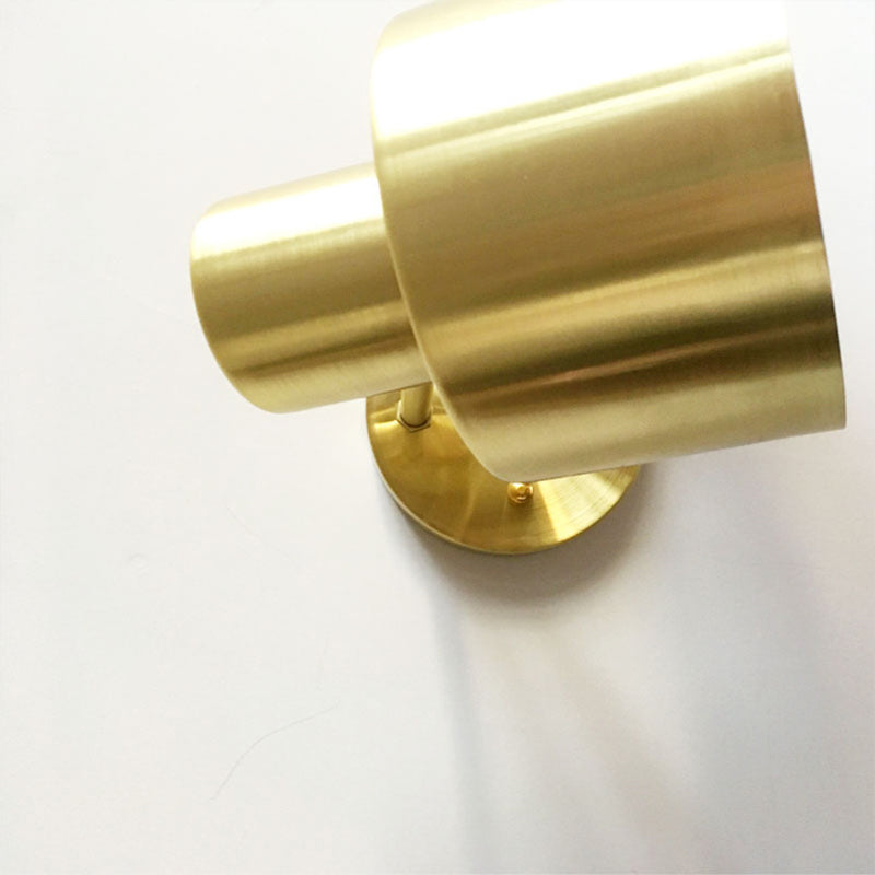 Lisslune | Grenade Shade Wall Light Sconces Modern Metal 1 Head Hallway Wall Lighting in Brass