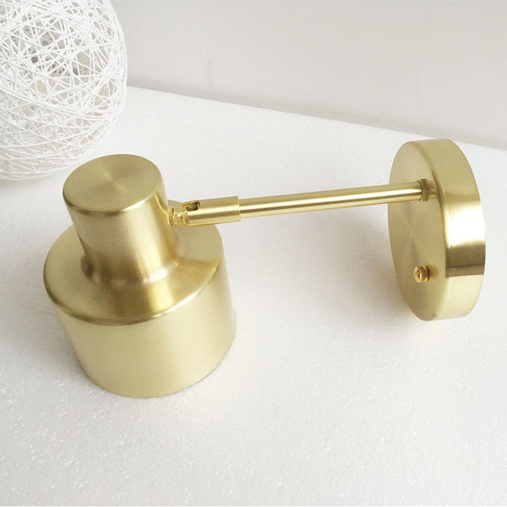 Lisslune | Grenade Shade Wall Light Sconces Modern Metal 1 Head Hallway Wall Lighting in Brass