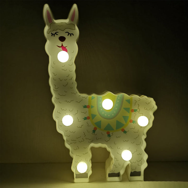 Skørter | Modern LED bedside lamp animal wall lamp with plastic shade for girls' bedroom