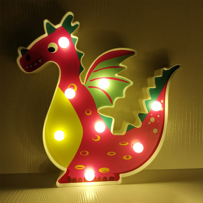 Skørter | Modern LED bedside lamp animal wall lamp with plastic shade for girls' bedroom