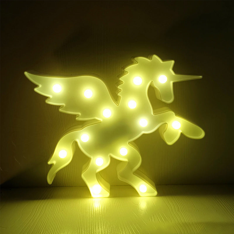 Skørter | Simple Animal Nightstand Lamp Plastic Children's Room LED Night Light