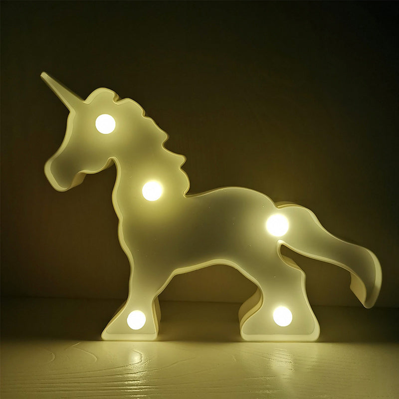Skørter | Simple Animal Nightstand Lamp Plastic Children's Room LED Night Light