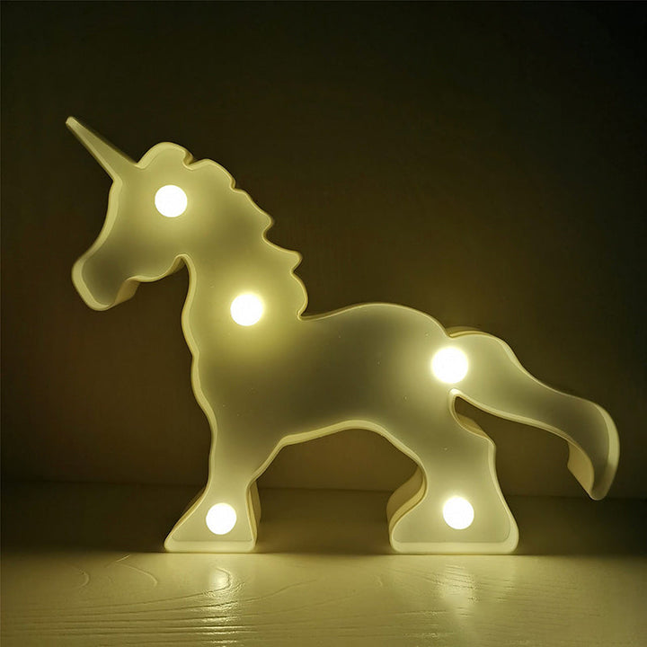 Skørter | Simple Animal Nightstand Lamp Plastic Children's Room LED Night Light
