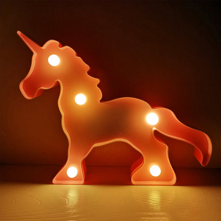 Skørter | Simple Animal Nightstand Lamp Plastic Children's Room LED Night Light