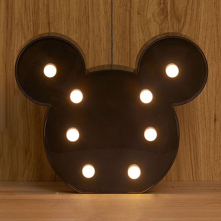 Skørter | Girls Element Plastic Night Light Contemporary Battery-Powered LED Table Lamp