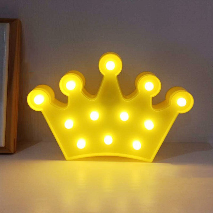 Skørter | Girls Element Plastic Night Light Contemporary Battery-Powered LED Table Lamp