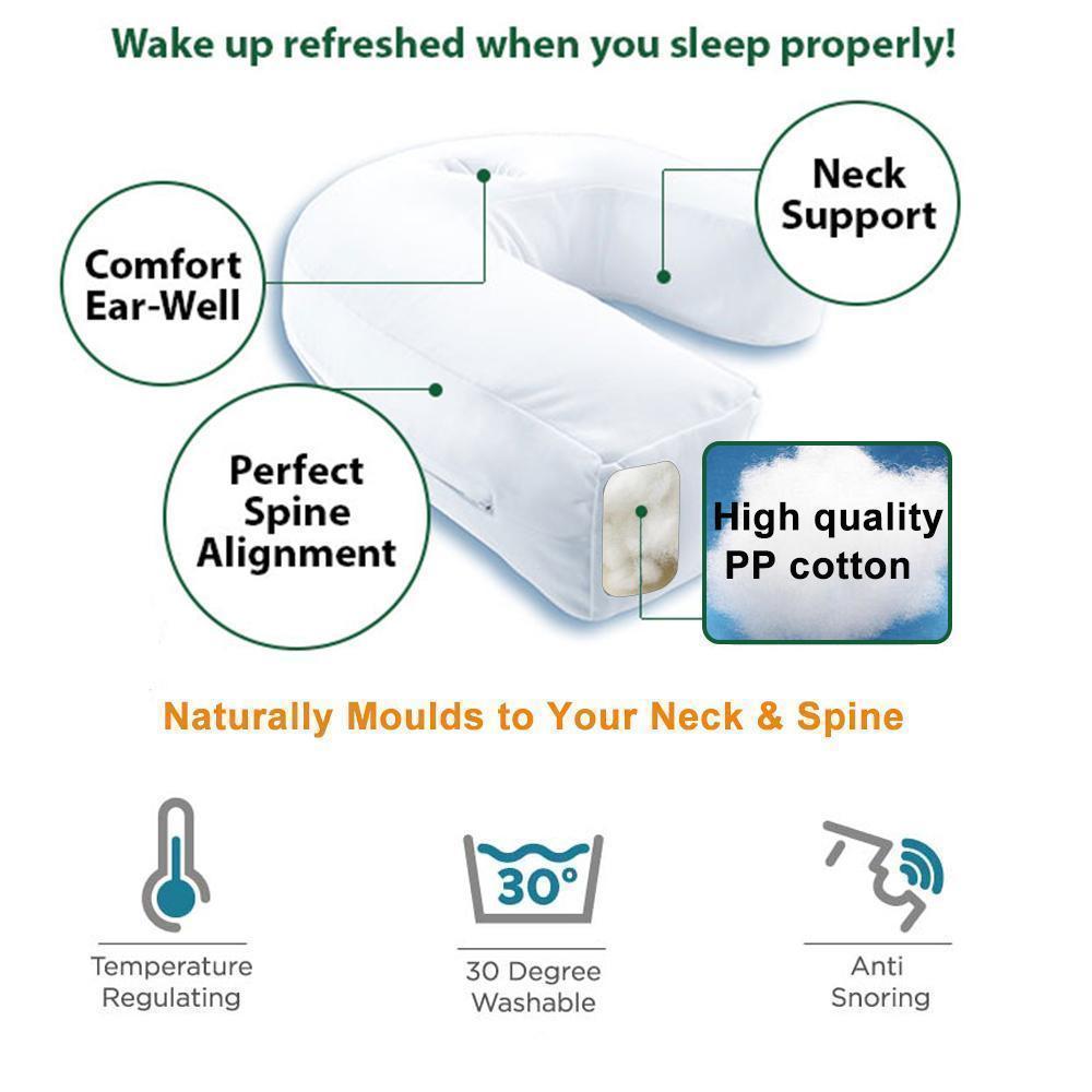 Lisslune | Therapeutic Side Sleeper Pillow