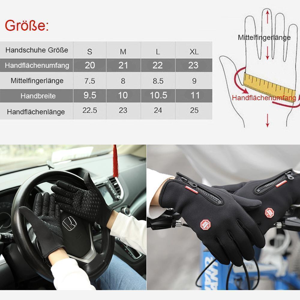 Lisslune | High-quality, warm, windproof and waterproof touchscreen gloves, Unisex