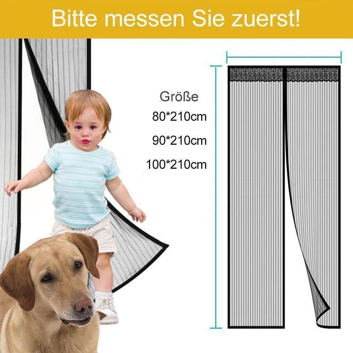 Lisslune | Anti Mosquito & Insect Magnet Mesh Door Curtain