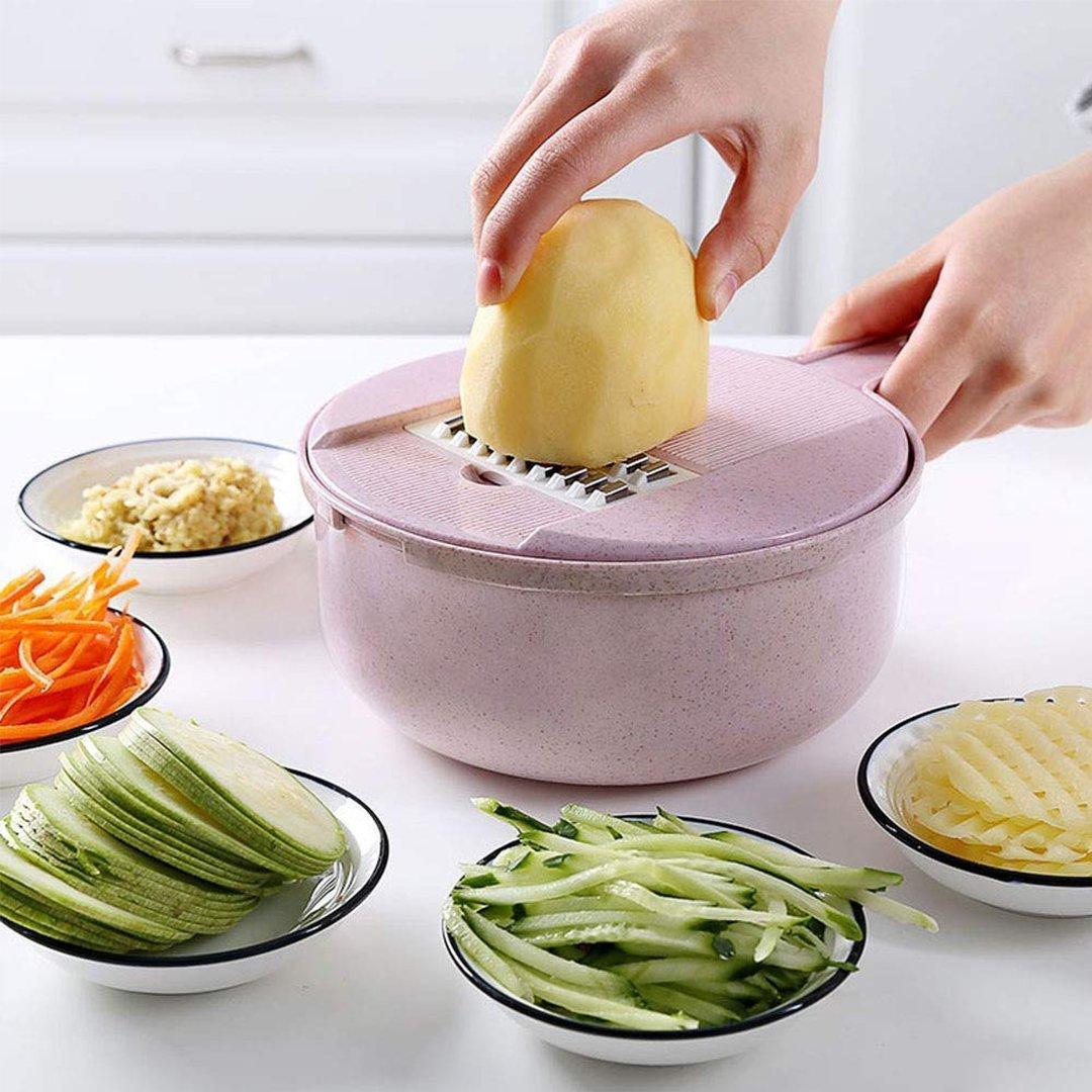 Lisslune | 9 in 1 Multifunctional Vegetable Slicer Set