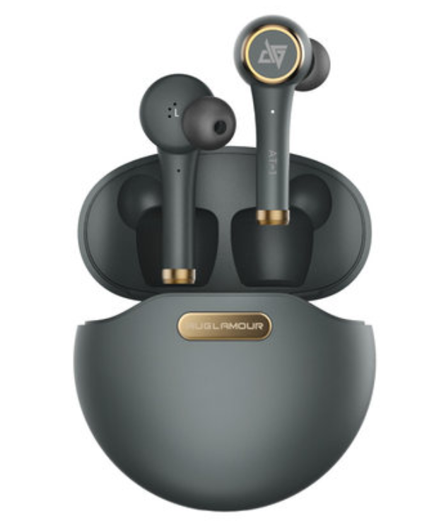Lisslune | Bluetooth 5.0 True Wireless Stereo Earbuds with Built-in Mic, IPX5 Waterproof, Premium Sound, For Sports, Running & More
