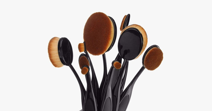Lisslune | Oval Brush Ten Piece Set