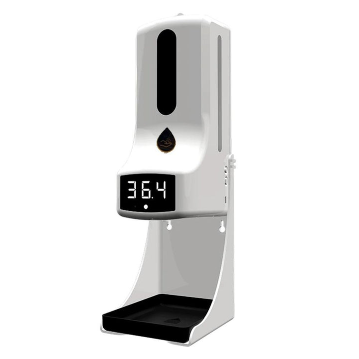 Lisslune | 1000ml Wall-Mounted Thermometer Scanner with Soap Dispenser