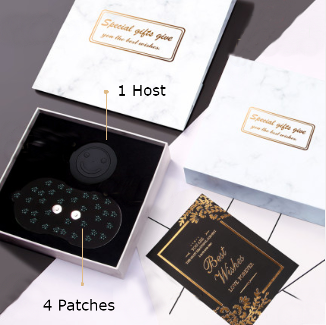 Lisslune | Portable Rechargeable Smart Mini Massager with Pulse Massage, 6 Modes and 10 Intensities for Work, Entertainment, Driving and Travel