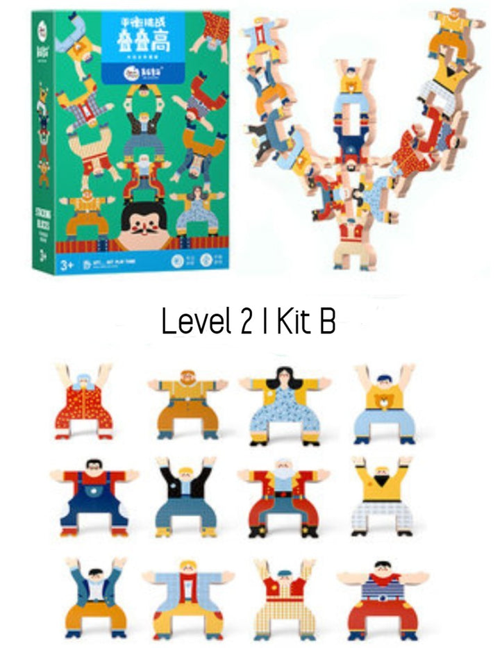 Lisslune | Children's Hercules Stacking Blocks, with Thousands of Game Play & Creative Design, for Boys and Girls Early Learning