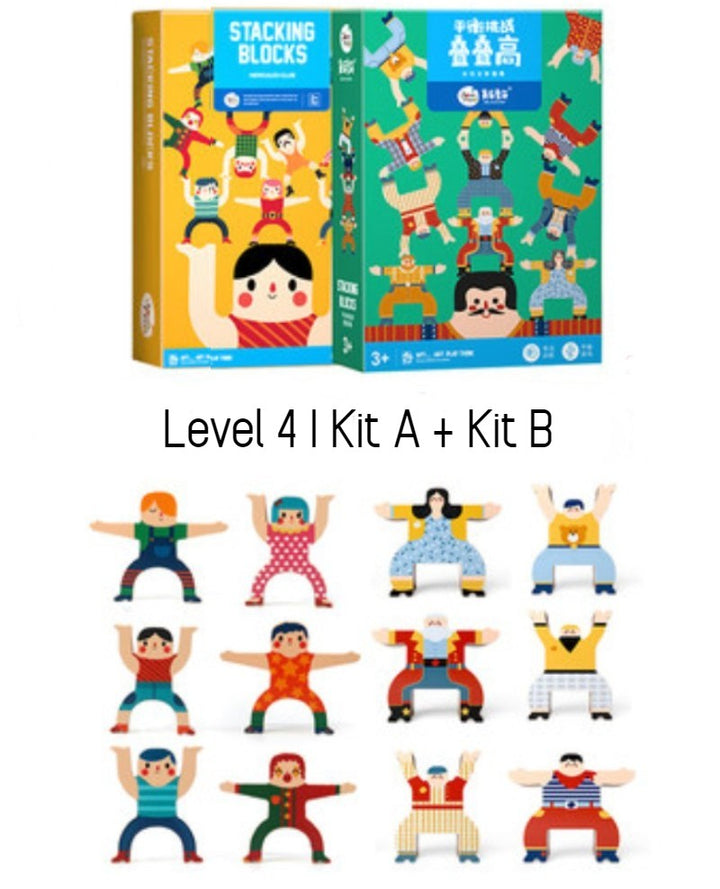 Lisslune | Children's Hercules Stacking Blocks, with Thousands of Game Play & Creative Design, for Boys and Girls Early Learning