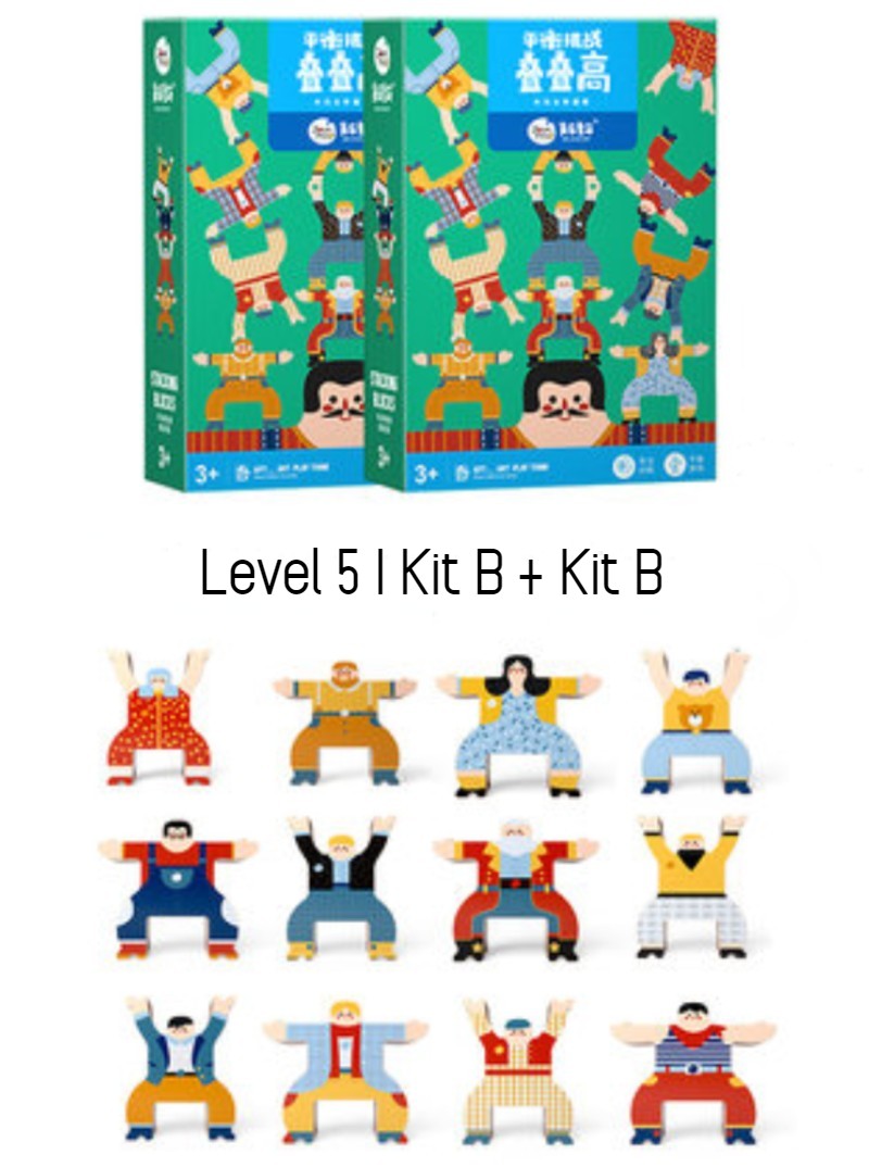 Lisslune | Children's Hercules Stacking Blocks, with Thousands of Game Play & Creative Design, for Boys and Girls Early Learning