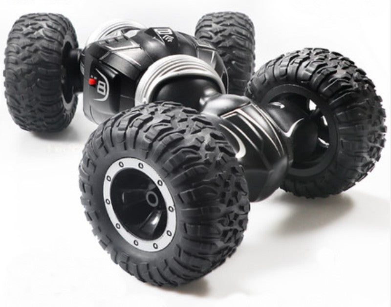 Lisslune | Rechargeable 4WD Stunt Off-road Remote Control Car with Lithium Battery, Rubber Vacuum Tires, Suitable for Driving on Various Bumpy Roads, for Adults and Children
