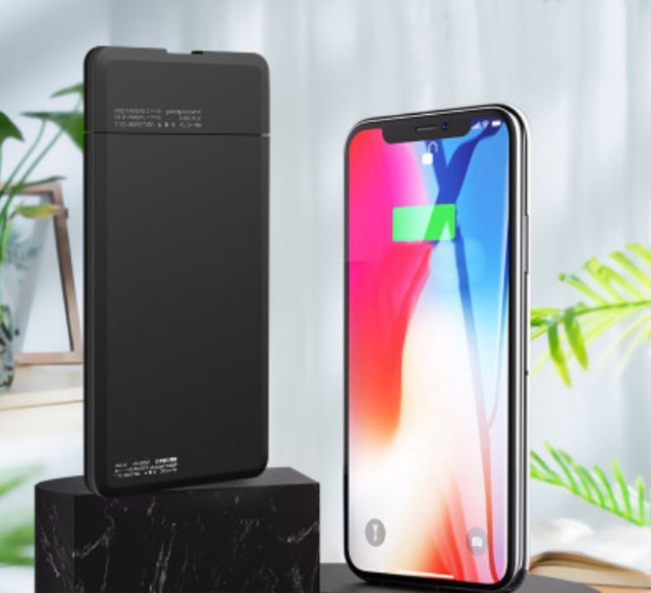 Lisslune | Modular Power Bank with Replaceable Battery Module, Thin and Lightweight Design and Power Indicator, for Travel, Office and More