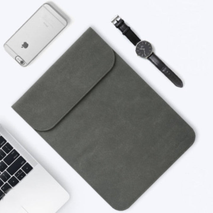 Lisslune | Portable Ultra-thin Laptop Sleeve Cover, with Slim Design, Delicate Fluff and Invisible Magnetic Buckle