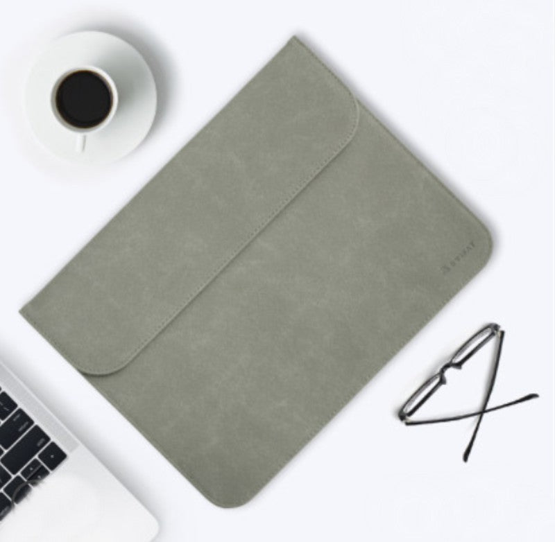 Lisslune | Portable Ultra-thin Laptop Sleeve Cover, with Slim Design, Delicate Fluff and Invisible Magnetic Buckle