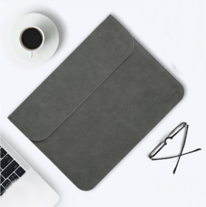 Lisslune | Portable Ultra-thin Laptop Sleeve Cover, with Slim Design, Delicate Fluff and Invisible Magnetic Buckle