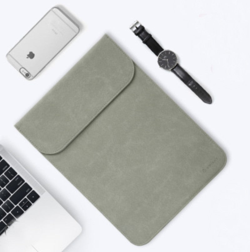 Lisslune | Portable Ultra-thin Laptop Sleeve Cover, with Slim Design, Delicate Fluff and Invisible Magnetic Buckle