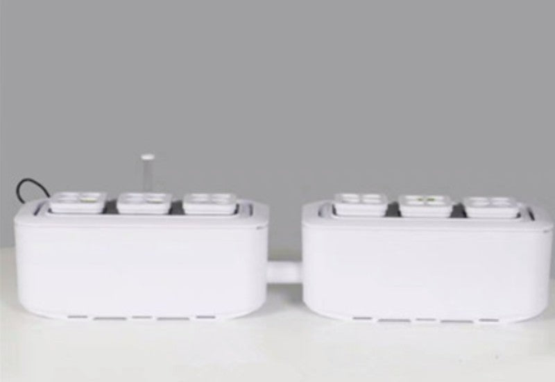 Lisslune | Intelligent Hydroponic Soilless Cultivation Pot with Automatic Watering, Water Level Indication and Electronic Control, for Home and Office ( with US Standard Plug, 110v~220v)