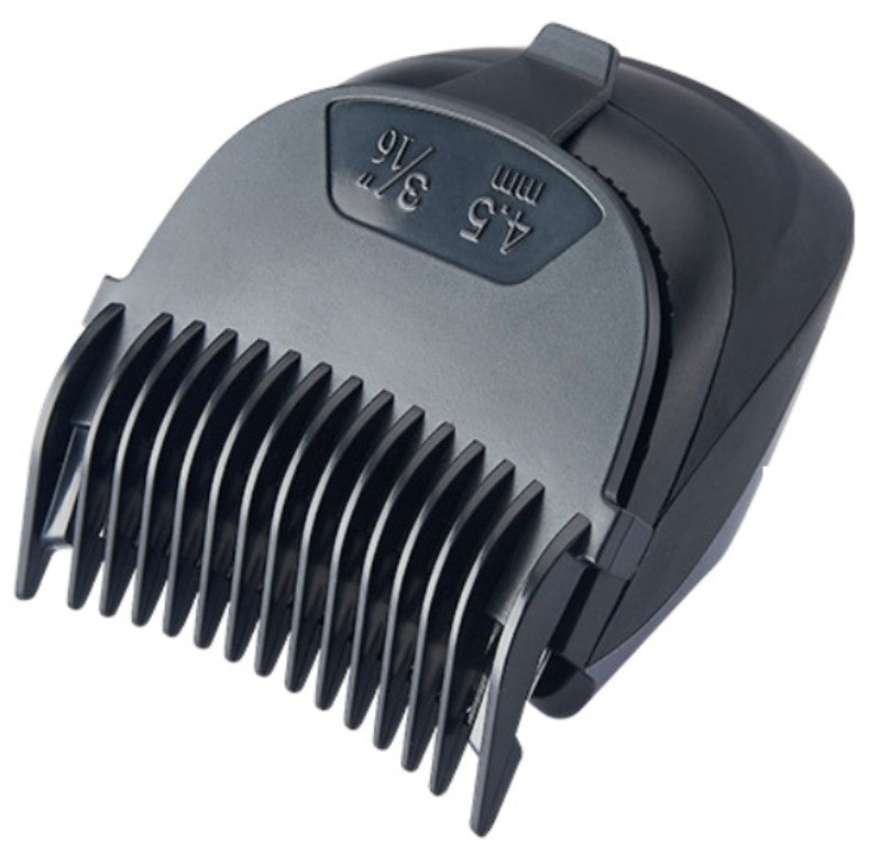 Lisslune | Rechargeable Palm-held Wireless Electric Hair Clipper, with Stainless Steel Blade, Washable Design, Multiple Length Control Comb and USB Charging Cable, for Family Use