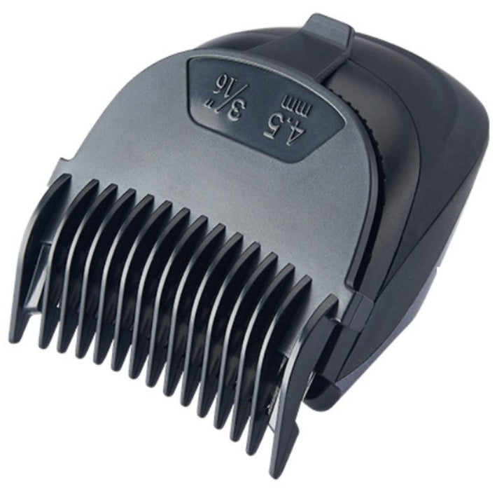 Lisslune | Rechargeable Palm-held Wireless Electric Hair Clipper, with Stainless Steel Blade, Washable Design, Multiple Length Control Comb and USB Charging Cable, for Family Use