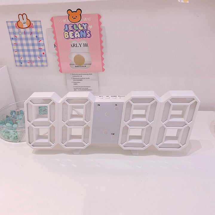 Rynx | White Digital Alarm Clock