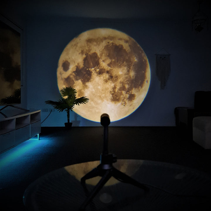 Lisslune | Projection lamp - EarthGlow - LED earth design - Inspired curiosity