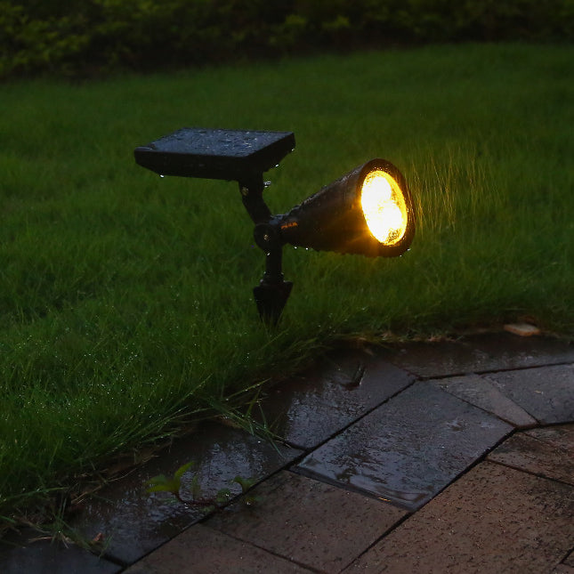 Lisslune | SolarBeam Outdoor Solar Spotlight with Stake for Landscaping