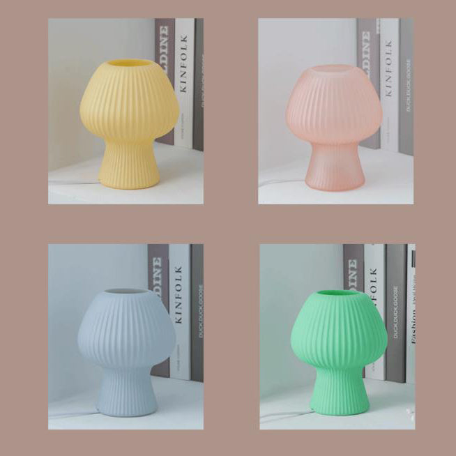 Lisslune | LumiMuse Vintage Glass Bed Lamp – Adjustable LED Nightstand Lighting