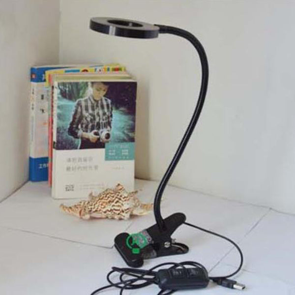 Lisslune | Creative simple USB pants button LED reading clip desk lamp