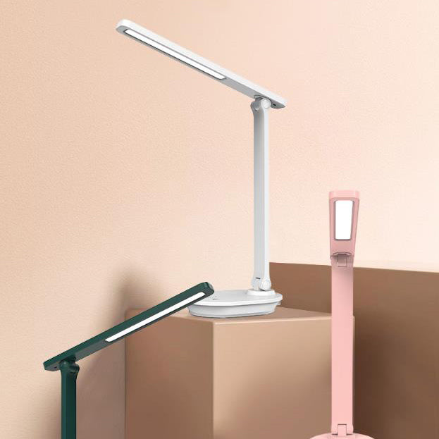 Lisslune | Modern Double Folding Eye Care Wireless Rechargeable LED Desk Lamp