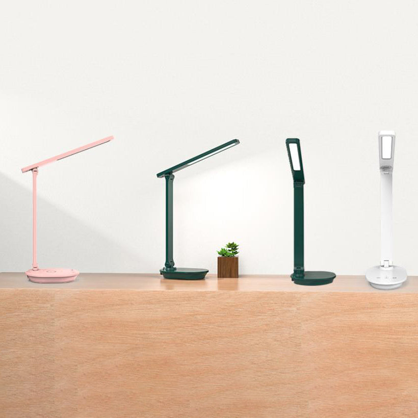 Lisslune | Modern Double Folding Eye Care Wireless Rechargeable LED Desk Lamp